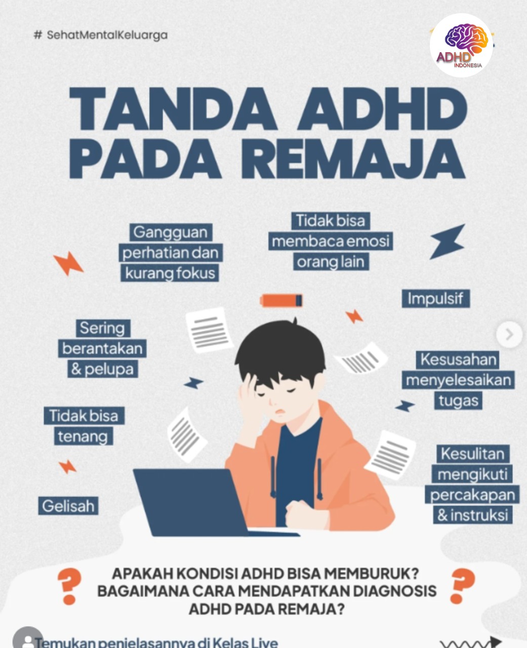 Screening ADHD Non-Diagnostik: Edukasi Awal bagi Orang Tua di Kabupaten Paser